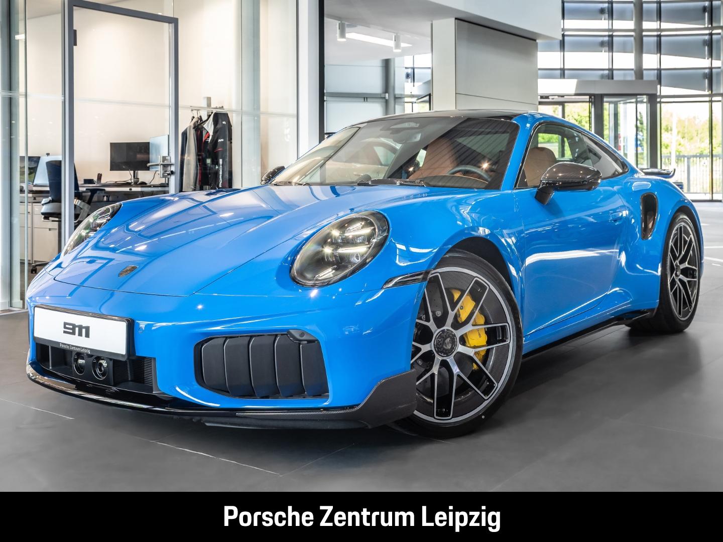 Porsche 992 911 Turbo S FnW voodooblau!Burmester Clubled