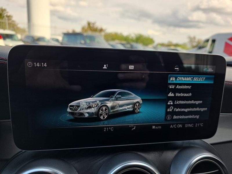 Mercedes-Benz C-Class C180 Coupe AMG Line 19*Alu/LED/Pano/Navi/Sitzhz., миниатюра 30