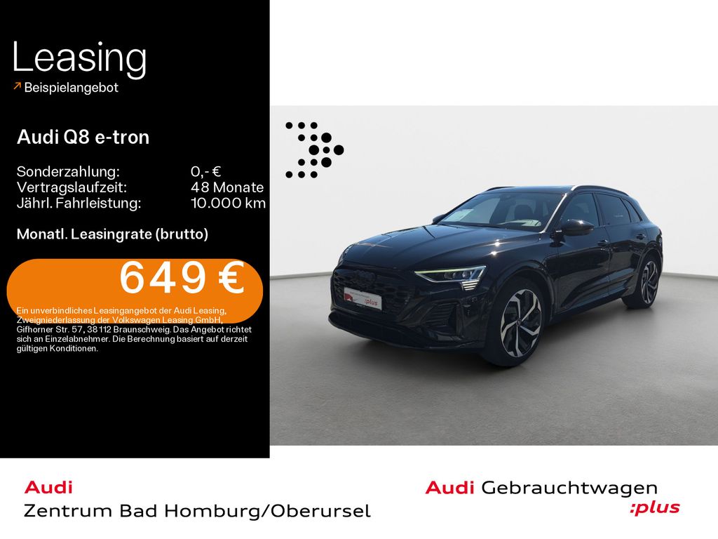 Audi Q8 e-tron 50 qu S line*Navi*Matrix*B&O*HUD*AHK*P