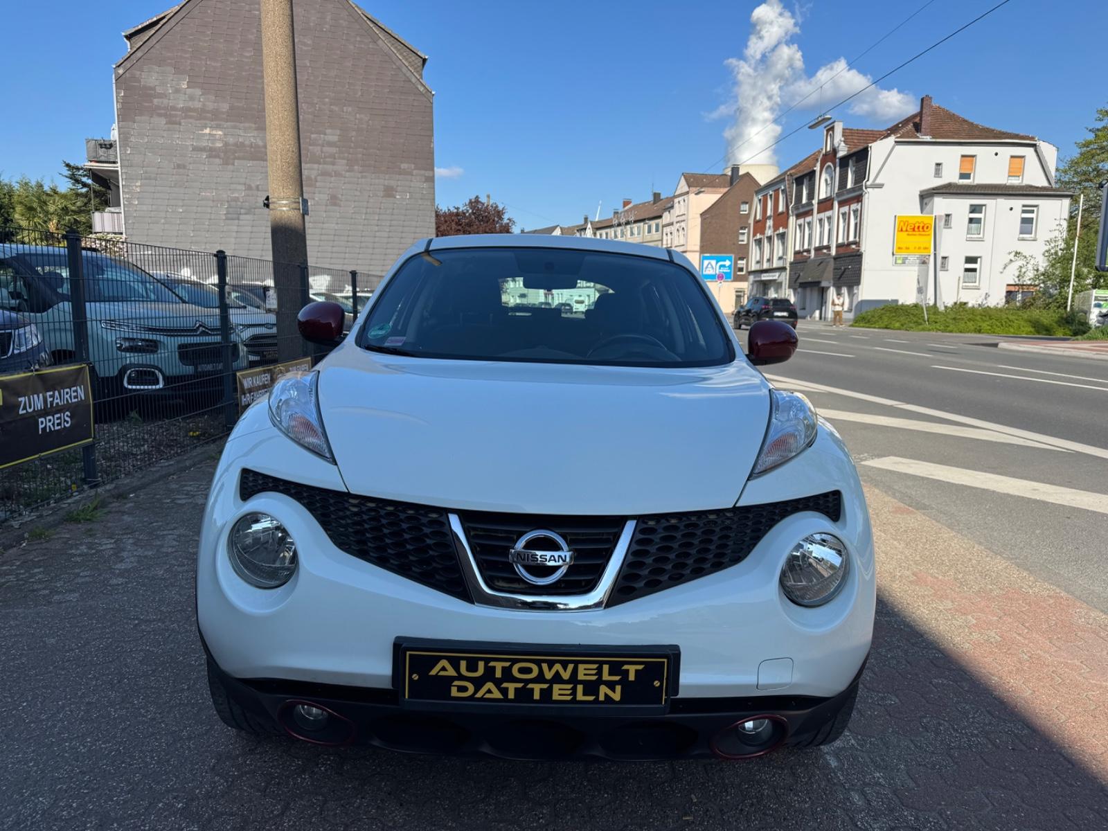 Nissan JUKE ACENTA/KLIMA/ALU/TEMP/TÜV 08/27/SERV NEU/