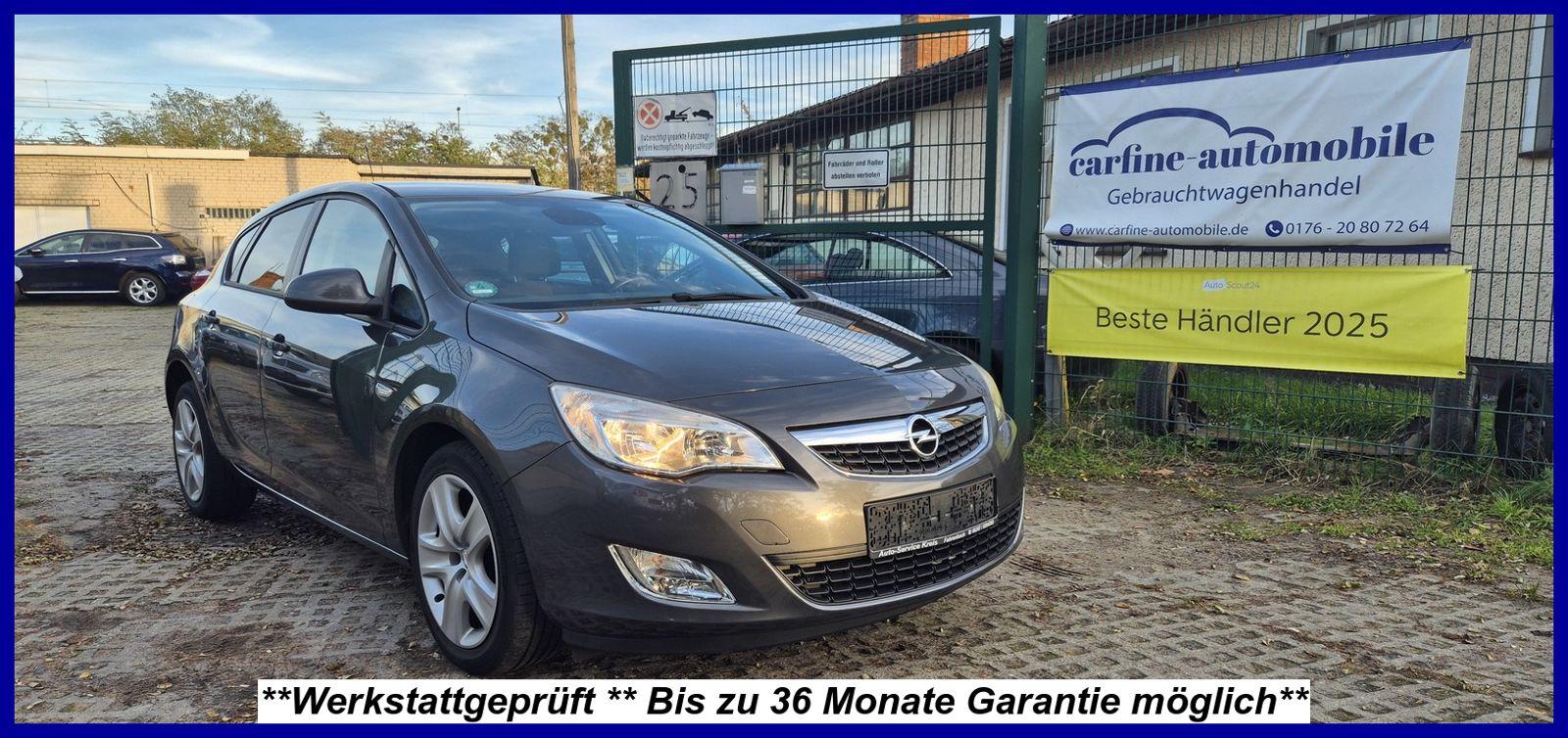 Opel Astra J Design Edt. Top-Ausstg HU:NEU+GARANTIE