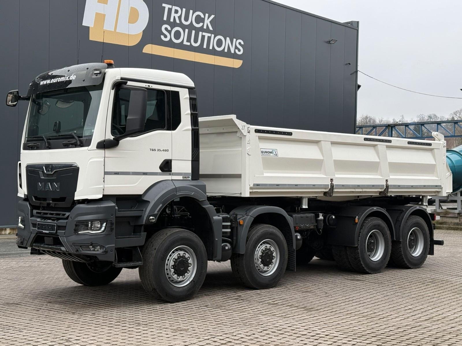 MAN TGS 35.480 8x6 EuromixMTP 3-Seiten-Kipper