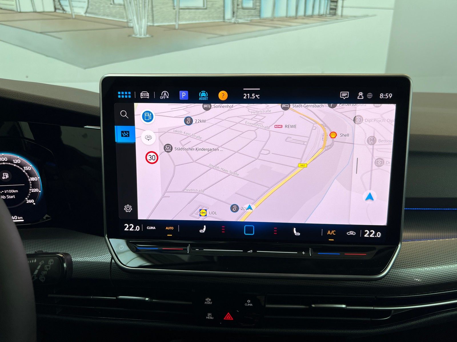Fahrzeugabbildung Volkswagen Golf VIII Var. Style 1,5 eTSI DSG +IQ.Light+Navi