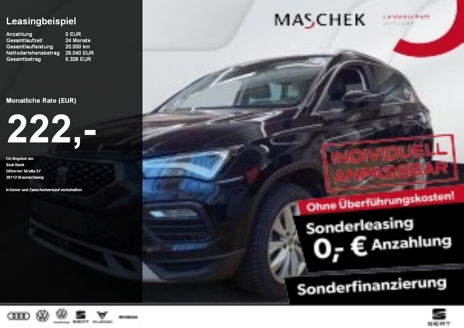 Seat Ateca X-PERIENCE 1.5 TSI DSG AHK RearView ACC Si