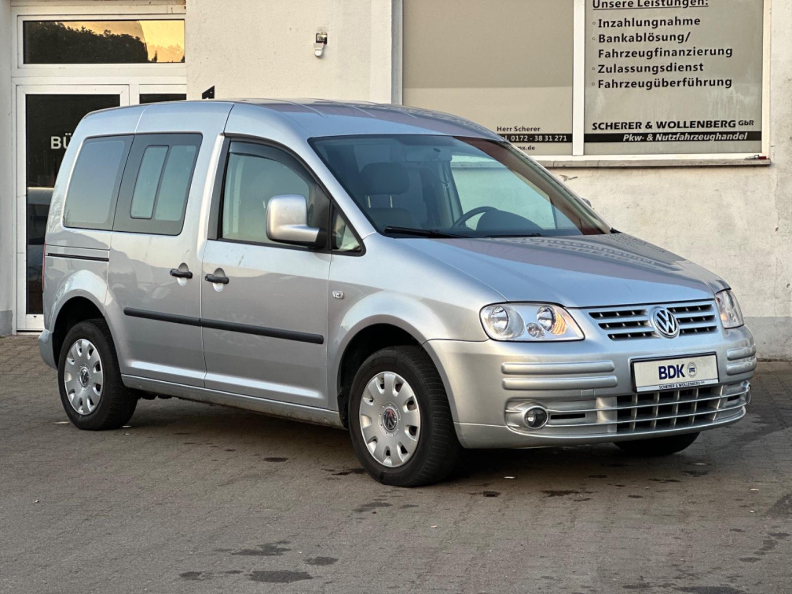 Volkswagen Caddy Life 1,6l Benzin 7Sitze Klima AHK ohne TÜV