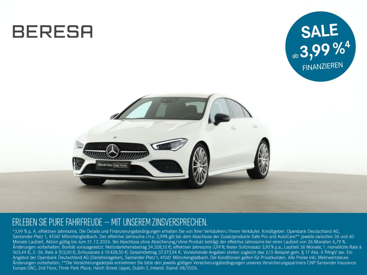 Mercedes-Benz CLA 200 AMG Night Burmester MBUX Distronic HUD