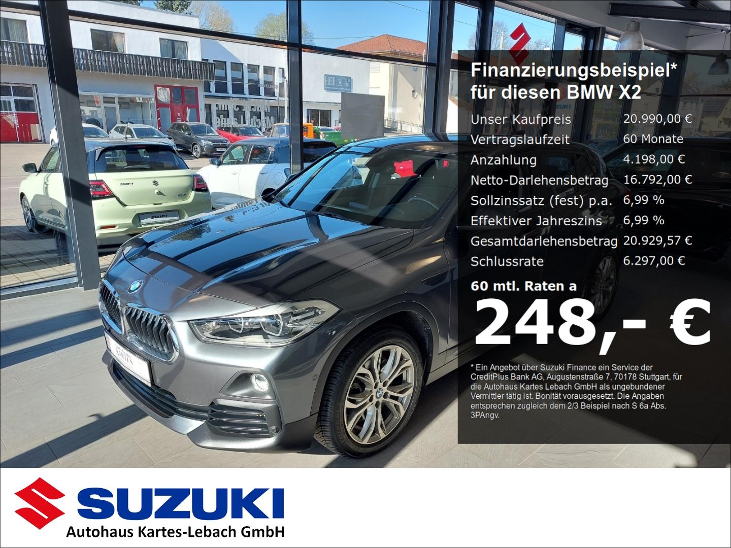 BMW X2 xDrive 20 d Advantage Allrad Automatik Allwet