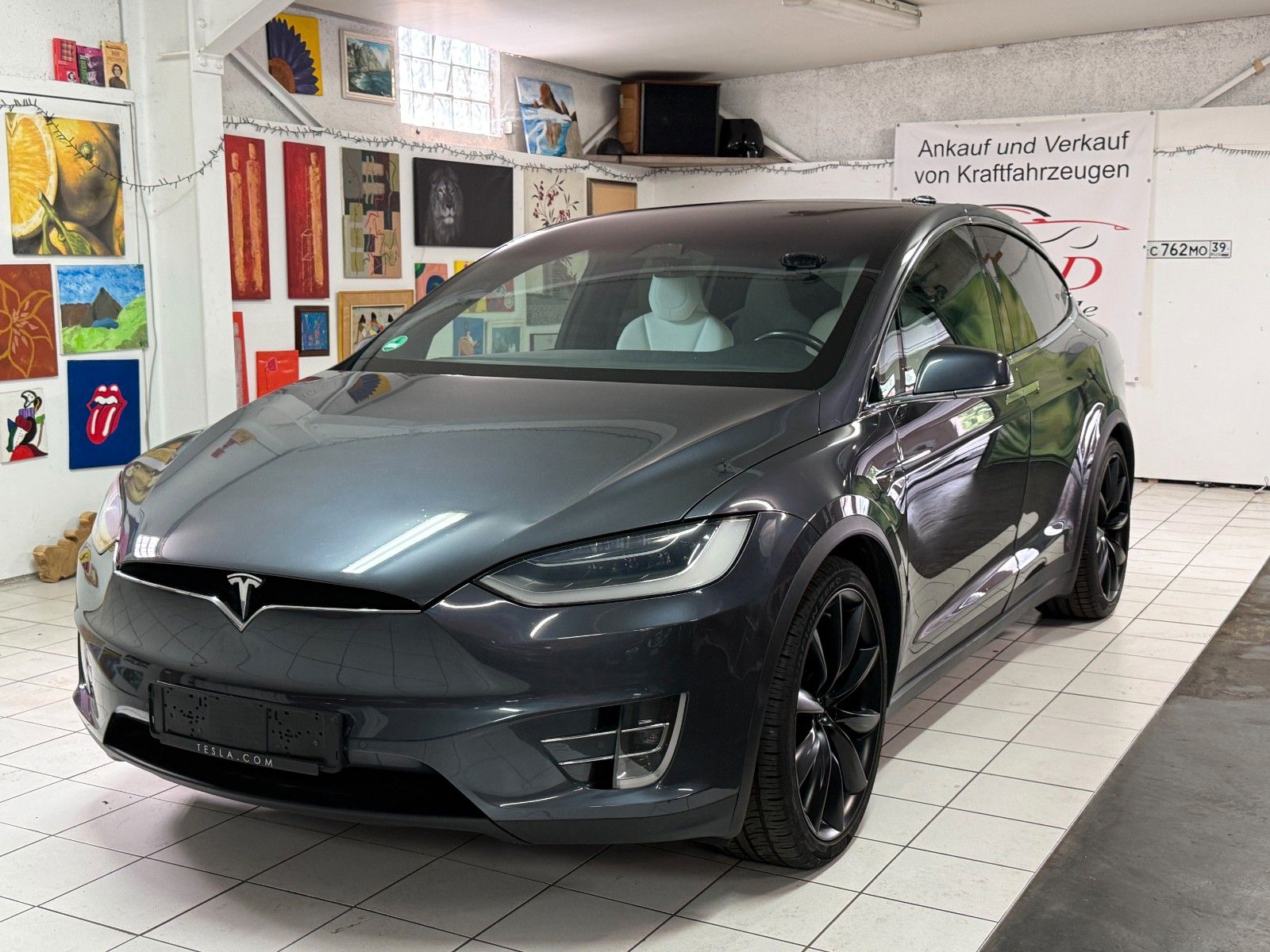 Tesla Model X Dual P100D Perfomance 7 sitzer 2 AHK