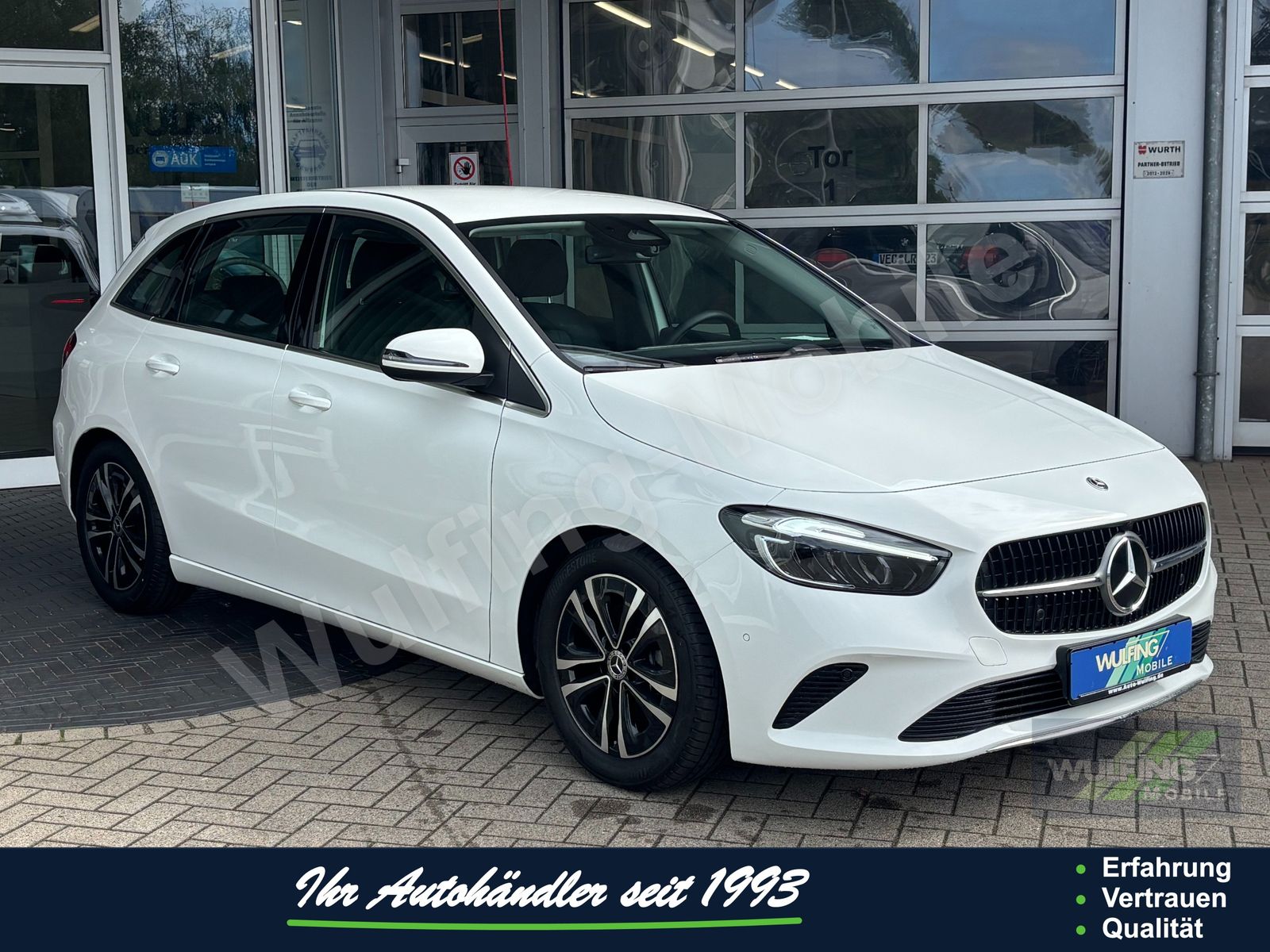 Mercedes-Benz B 180 Progressive Navi AHK Leder el. Heckklappe imagem 3