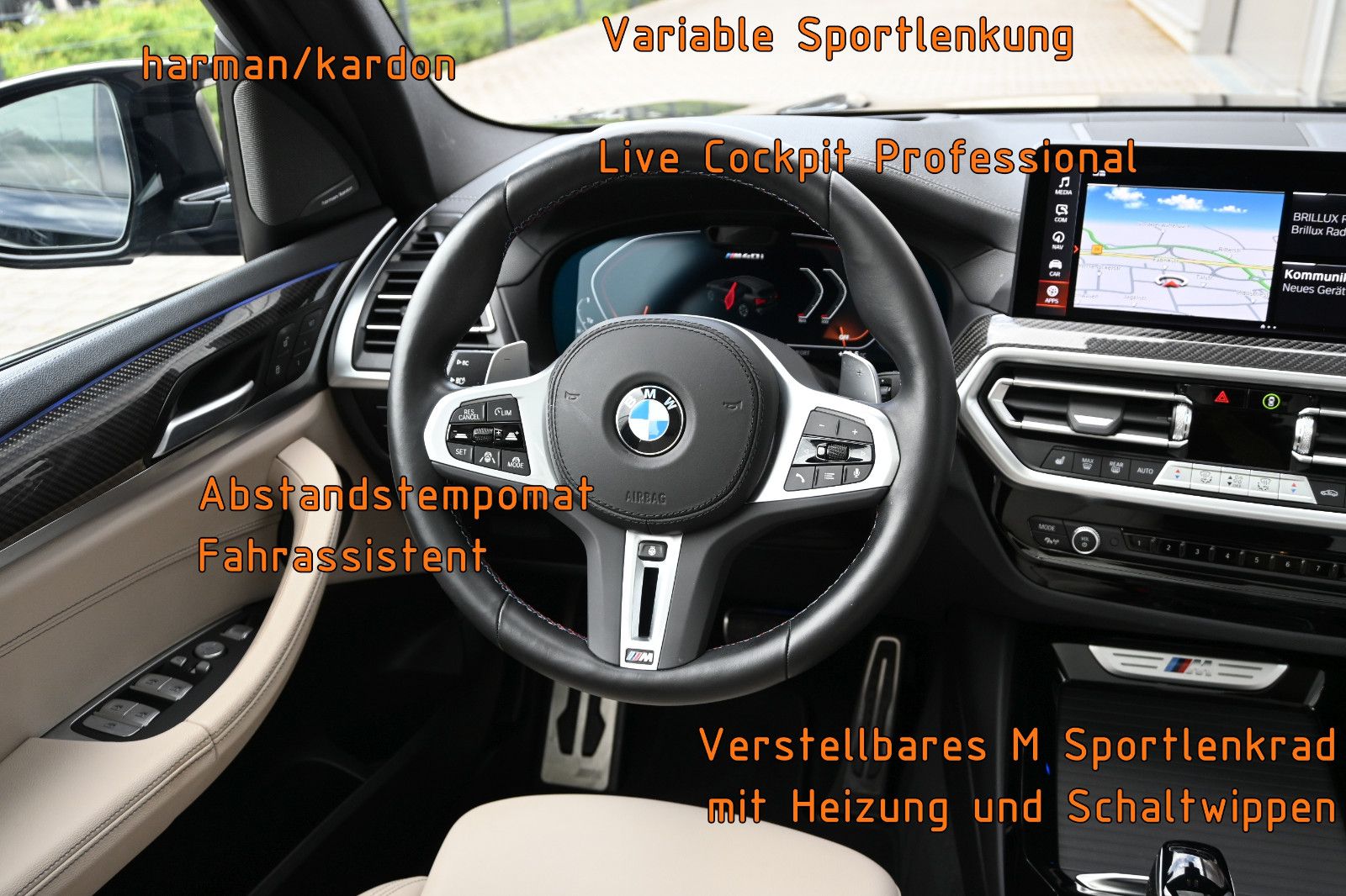 Fahrzeugabbildung BMW X3 M40i °UVP 102.390€°ACC°AHK°H/K°STANDHZG°360°