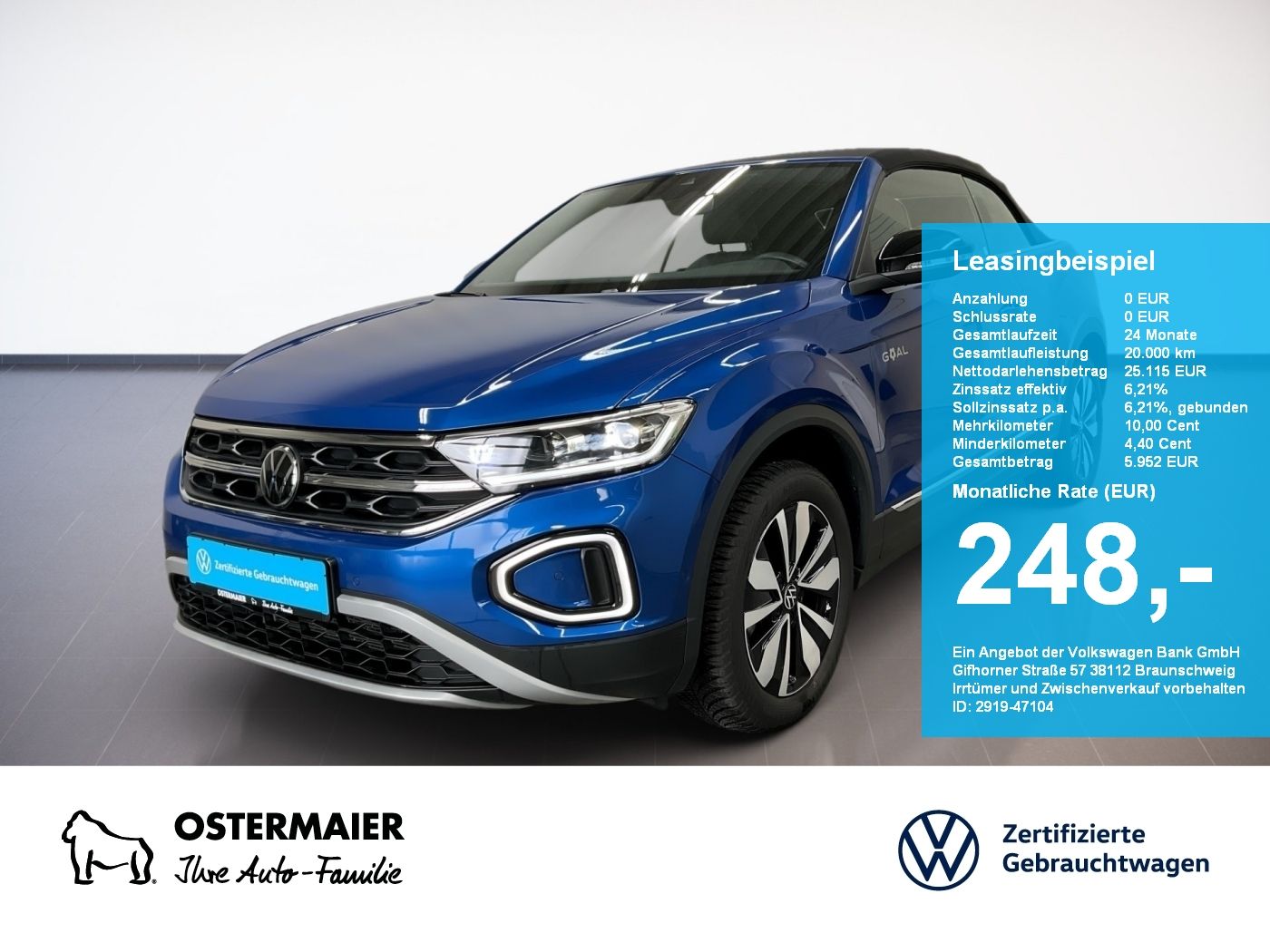 Volkswagen T-Roc Cabriolet GOAL 1.0TSI 116PS ACC.KAMERA.NAV