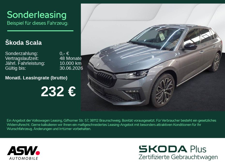 Skoda Scala Tour 1.5 TSI LED Navi RFK VC SHZ PDC