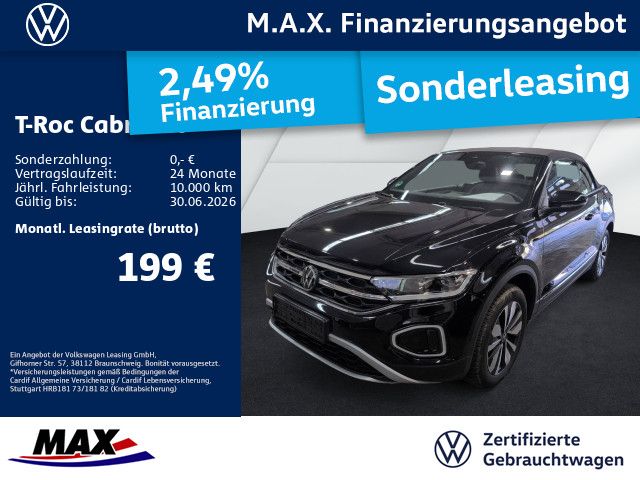 Volkswagen T-Roc Cabriolet 1.0 TSI STYLE GOAL LED+KAMERA+DC