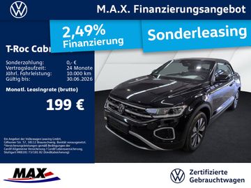 Volkswagen Leasingangebot: Volkswagen T-Roc Cabriolet 1.0 TSI STYLE GOAL LED+KAMERA+DC