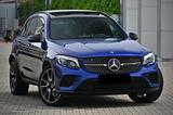 Mercedes-Benz GLC 43 AMG 4-M PANO/HUD/AIR/BURMESTER/SITZ. - blaue Mercedes-Benz GLC-Klasse