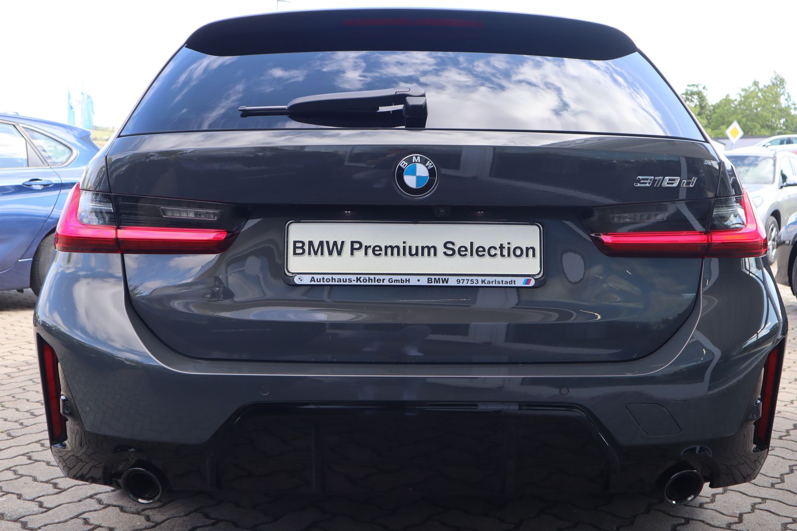 BMW 318d Touring M Sport Pro Lhz Pano.dach Shz foto 4
