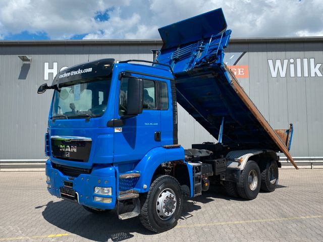 MAN TGS 26.440 6x6 BB|Dautel*Bordmatik*Intarder*Navi