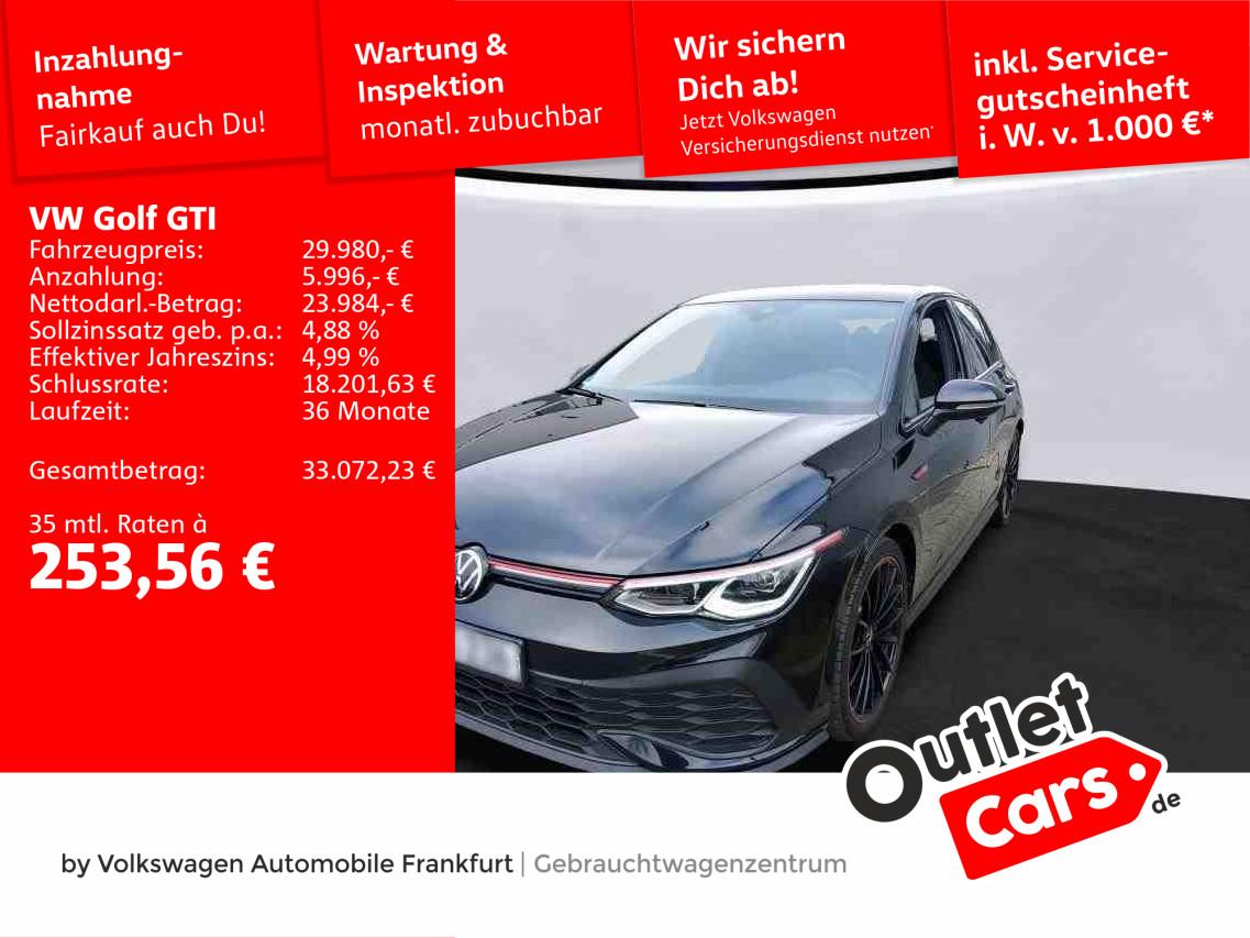Volkswagen Golf VIII GTI 2.0 TSI DSG Clubsport 45 DAB+ Matr