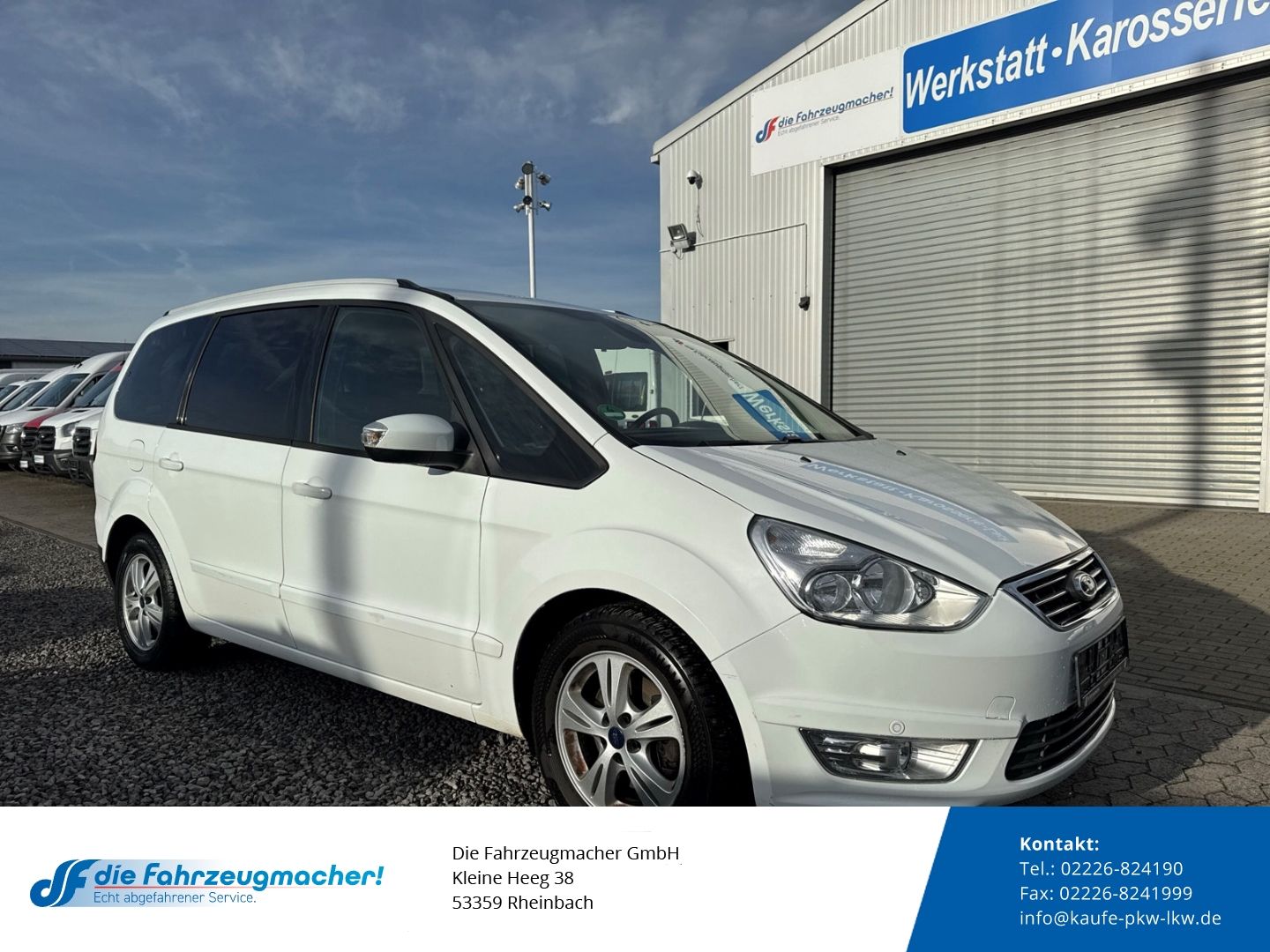 Fahrzeugabbildung Ford Galaxy Business 1.Hand,TÜV 06/27 AHK 7.SI. Navi