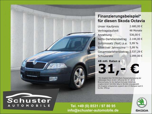 Skoda Octavia Combi Elegance 2.0FSI*AHK Tempom PDC SHZ