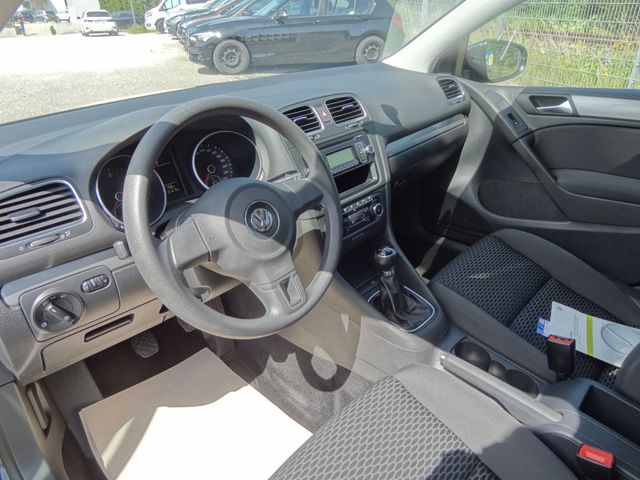 Fahrzeugabbildung Volkswagen Golf VI Trendline/TDI/105PS/PDC/Klima/SitzH/81TK