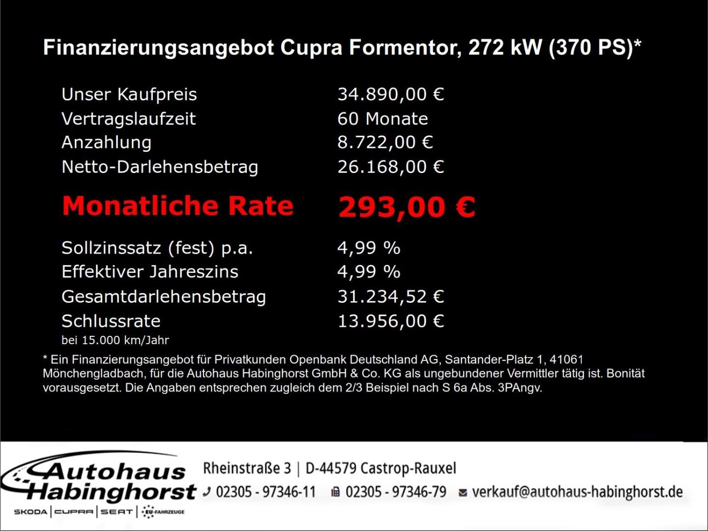 Cupra Formentor 2.0 TSI DSG 4Drive VZ ABT-Edition ACC 