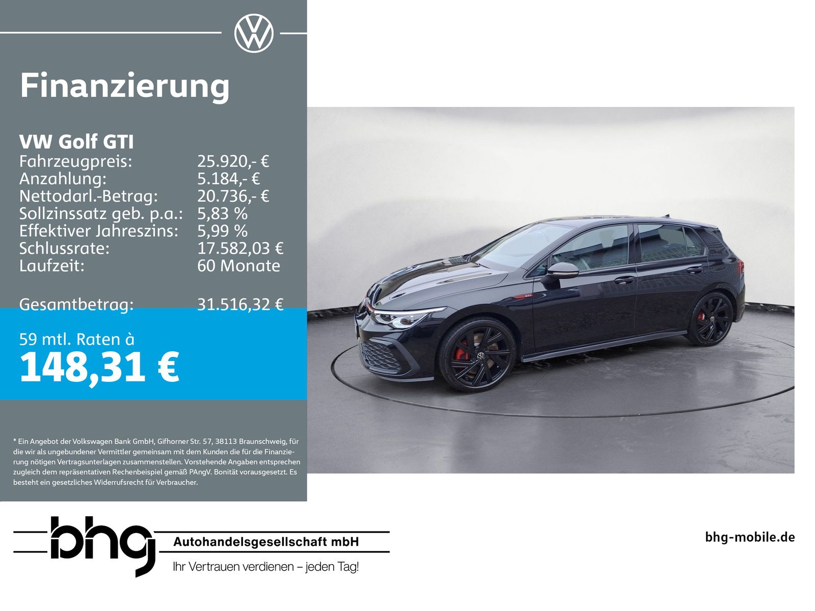 Volkswagen Golf GTI 2.0 TSI *LED*CARPLAY*