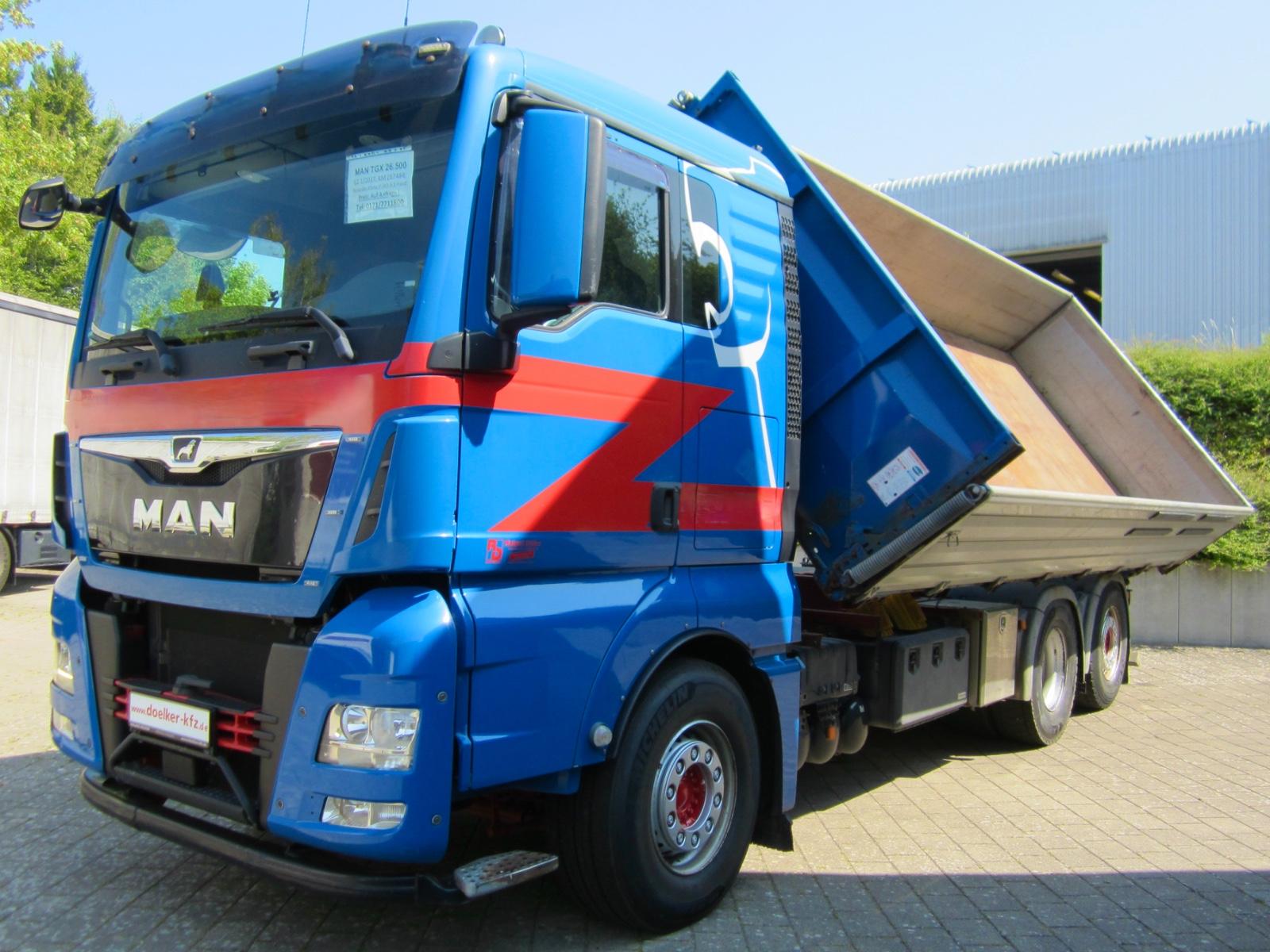 MAN TGX 26.500 BL 6x2 Retarder Klima ACC Krankonsole