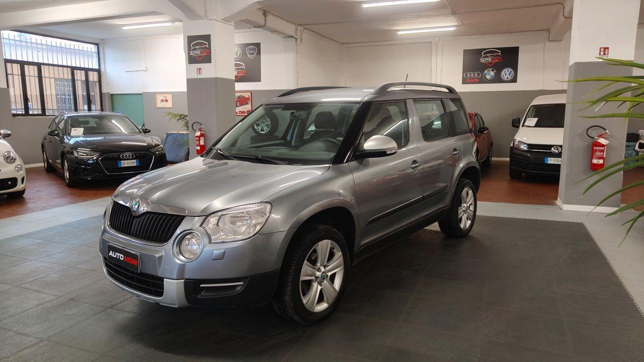 Skoda Yeti 2011 — rear view