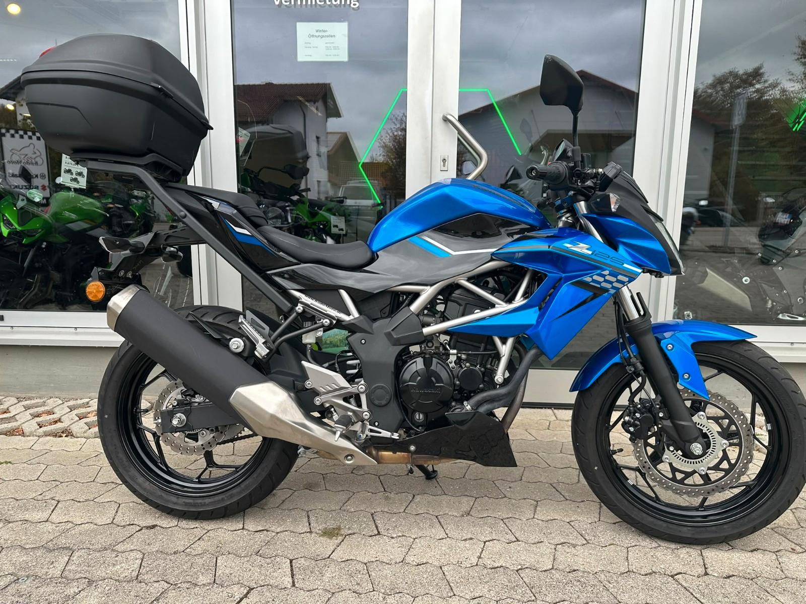 Kawasaki Z125  | Top-Case | Tieferlegung | 186 KM!
