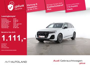 Audi Leasingangebot: Audi SQ7 TFSI quattro tiptr. 7-Sitzer | AHK | PANO
