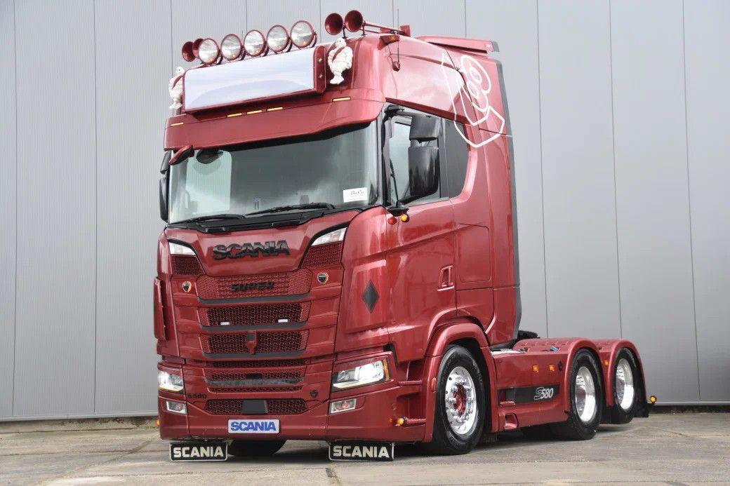 Scania S580 V8 NGS 6x2NB - EURO 6 D - NEW TACHO - FULL
