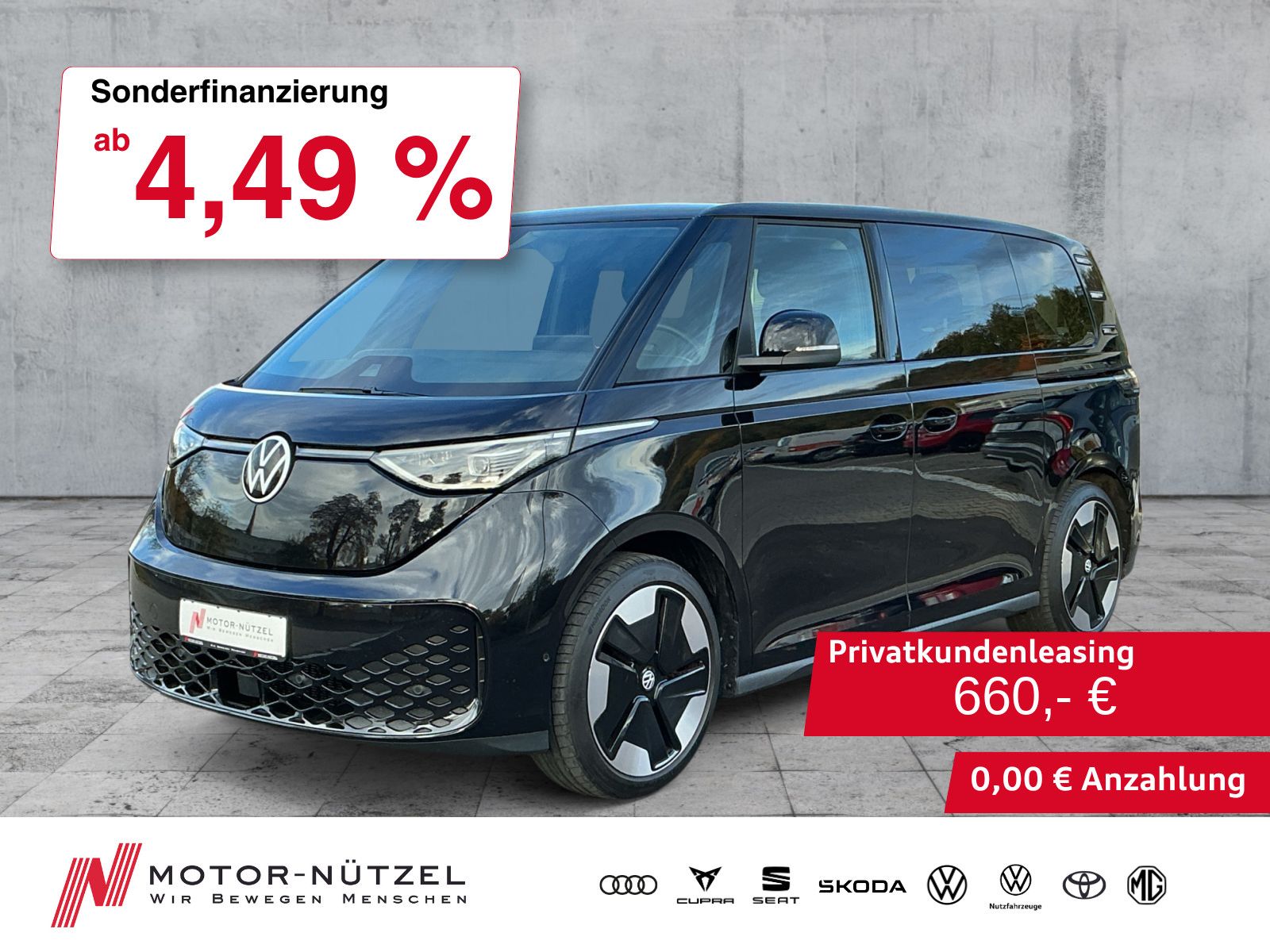 Volkswagen ID.Buzz PRO MATRIX+NAVI+RFK+ACC+SHZ+AHK+21"LM