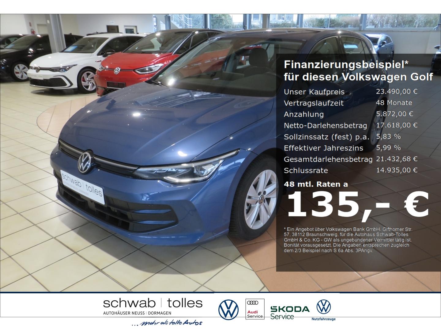 Volkswagen Golf Life 1.5 TSI ACC LED-Plus Navi Rückfahr