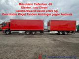 DAF CF460 Tiefkühler Mitsubishi -20° + LBW DAUTEL - Ladebordwand Dautel