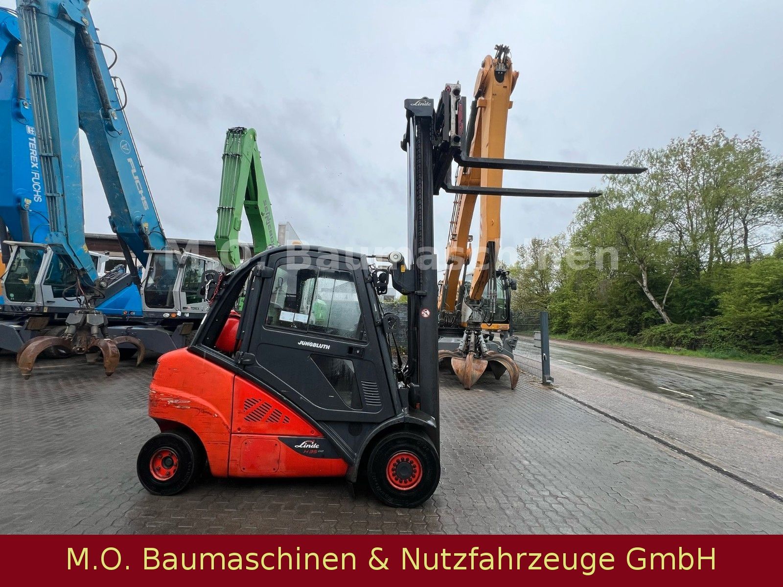Fahrzeugabbildung Linde H 35 T-02 EVO / SS /Duplex Mast/ Gas /3,5t/3,10m