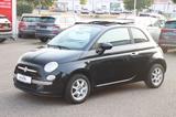 Fiat 500 Sport **Aus 1.Hand**Panoramadach**Klima** - Fiat 500: Schwarz, Sport