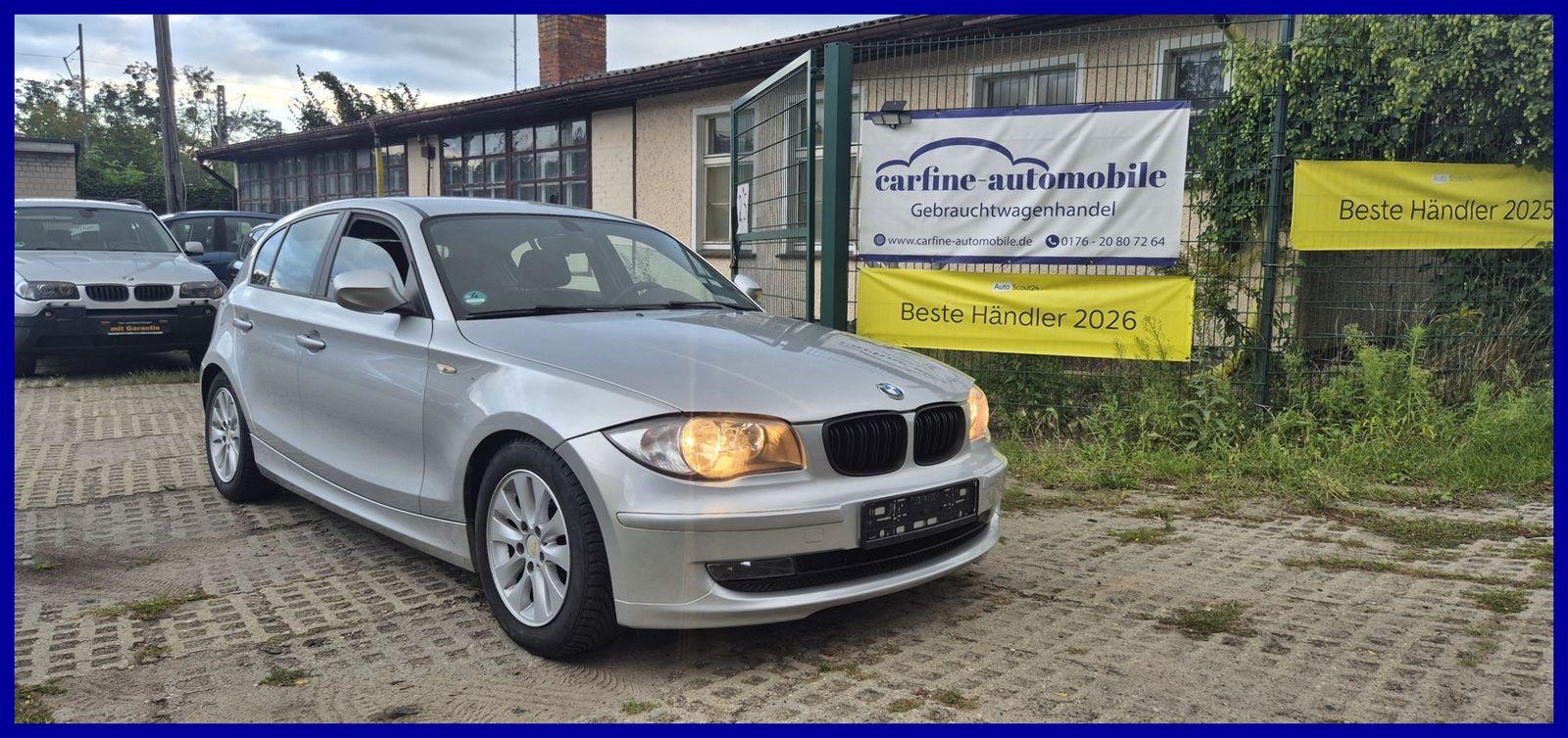 BMW 116 d 2.Hd. Klima Shzg PDC Alu HU:10-2027