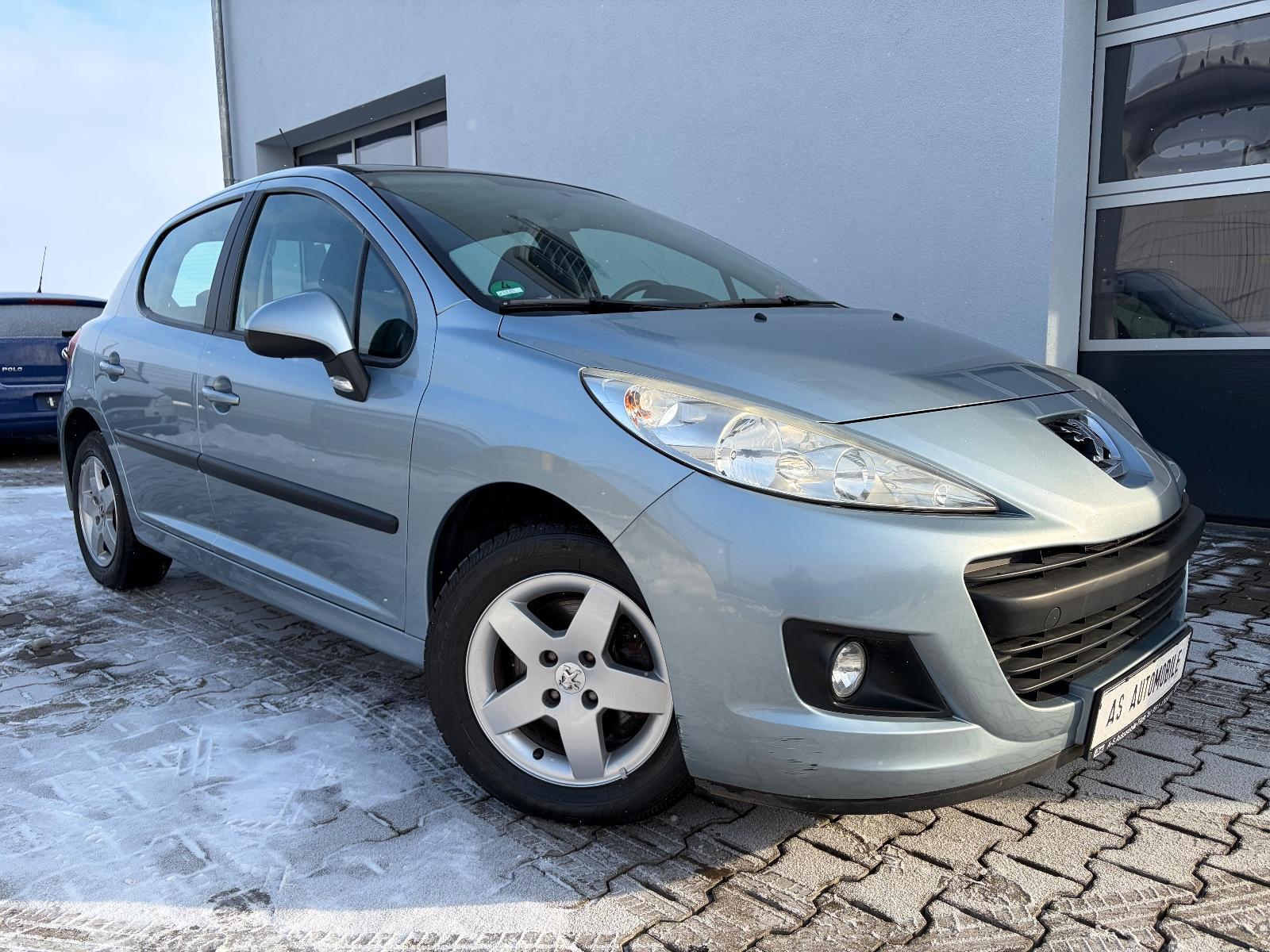 Peugeot 207 °°KLIMAANLAGE°°GLASDACH°°ALU°°TÜV NEU°°