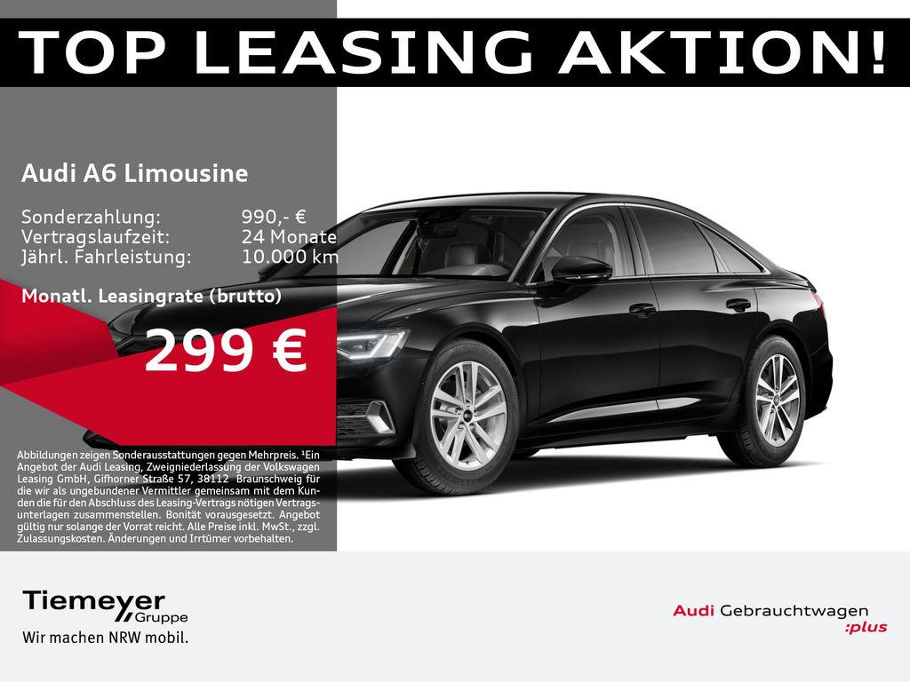 A6 Limousine 40 TDI ADVANCED LEDER STHZG 360° AS