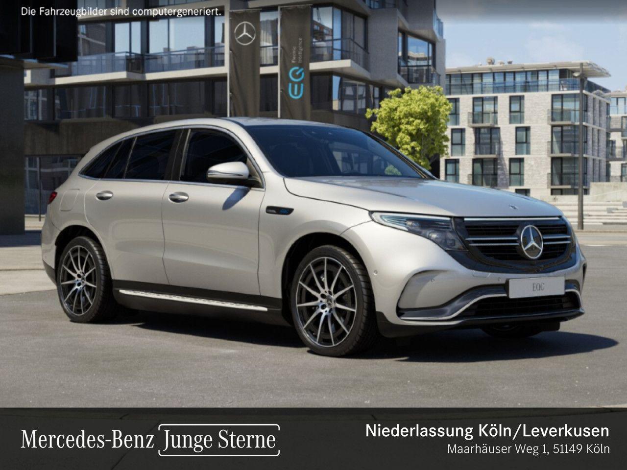 Mercedes-Benz EQC 400 4M AMG/SHD/MBeam/Trittbr/360°/HuD/Distr