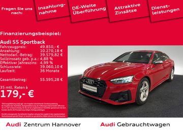 Audi Leasingangebot: Audi S5 Sportback 3.0 TDI quattro Matrix LED Kamera N