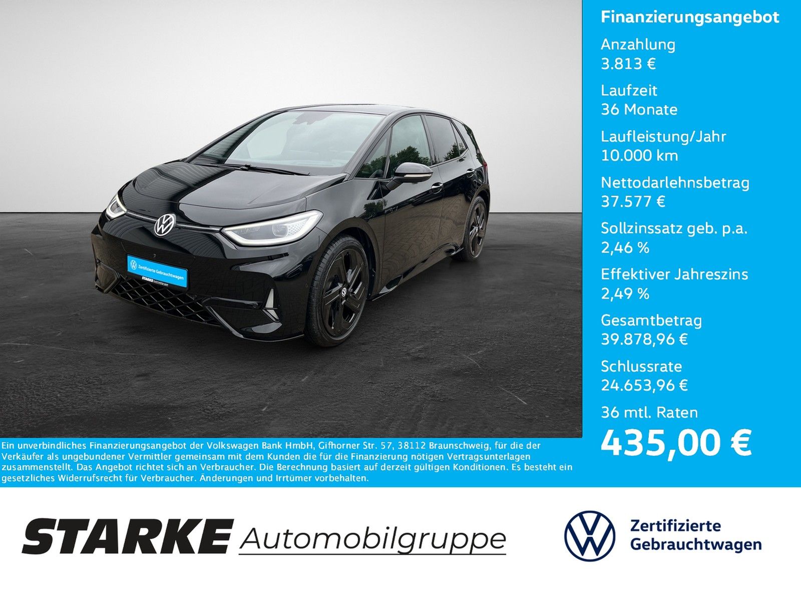 Volkswagen ID.3 GTX Performance 240 kW HeadUp Panodach Sta foto 1