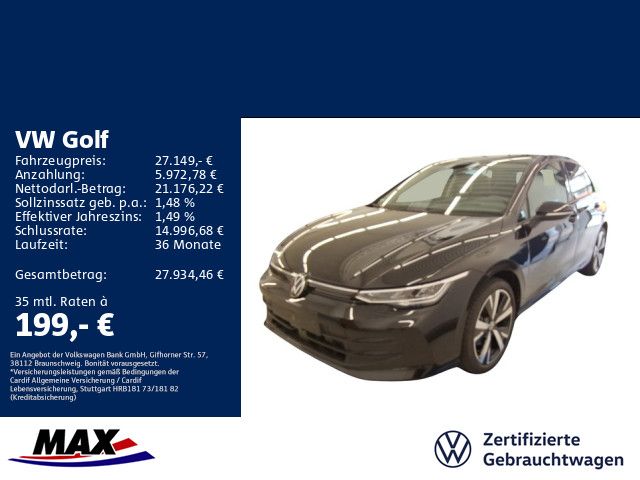 Volkswagen Golf VIII 1.5 eTSI DSG LIFE LED HUD ACC APP DCP foto 3