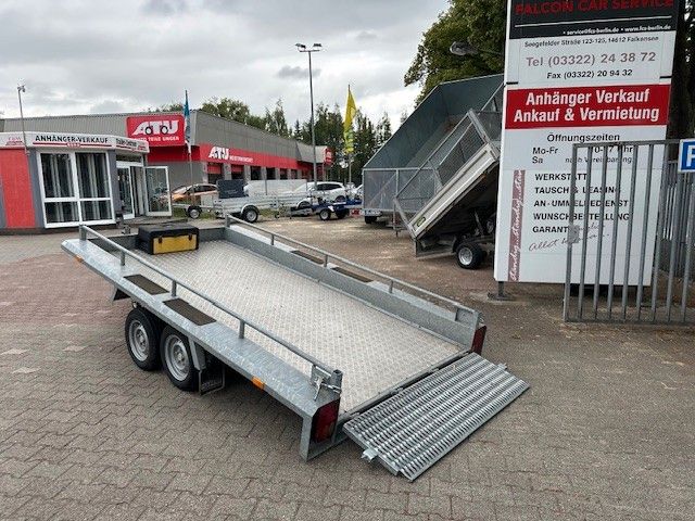Hapert " TOP Bau-Maschinentransporter+EXTRAS kippbar "