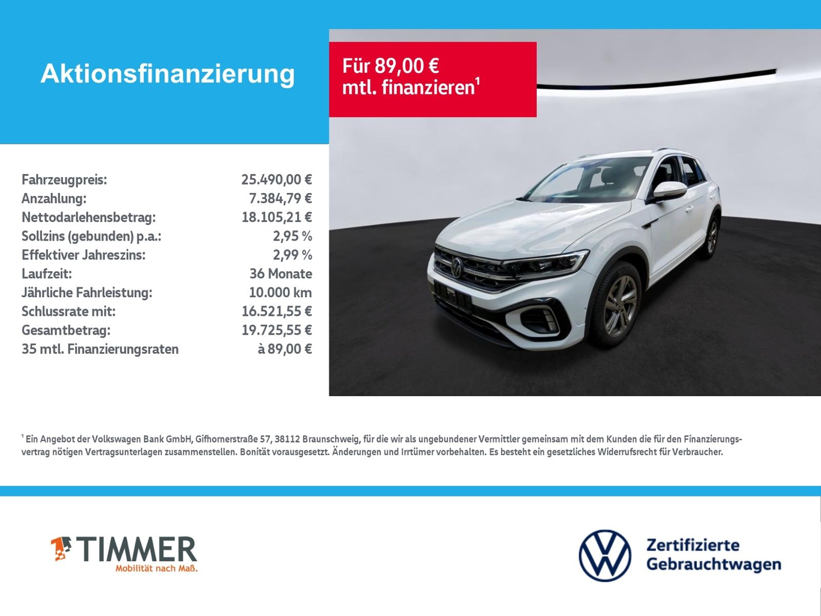 Volkswagen T-Roc 1.5 TSI DSG R-Line AHK KAMERA NAVI LED foto 2