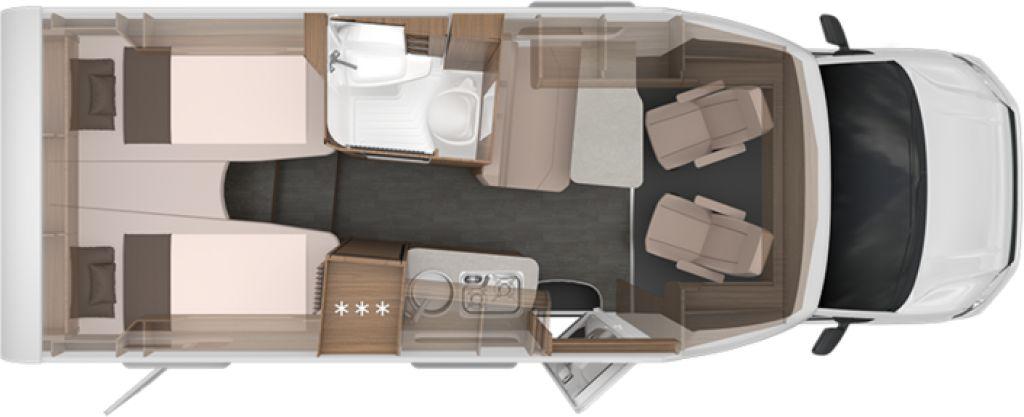 Knaus Van TI 640 MEG Mietwagen verfügbar ab Nov`26