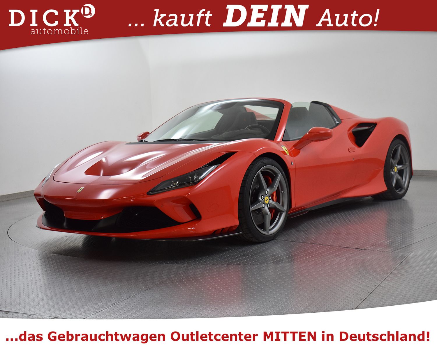 FERRARI F8 Spider >VOLL CARBON<RACING+LIFT+JBL+KAM+ALCAN - Image 5