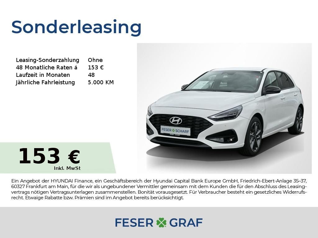 Hyundai i30 ADVANTAGE DCT NAVI LHZ SHZ LED CAM CARPLAY