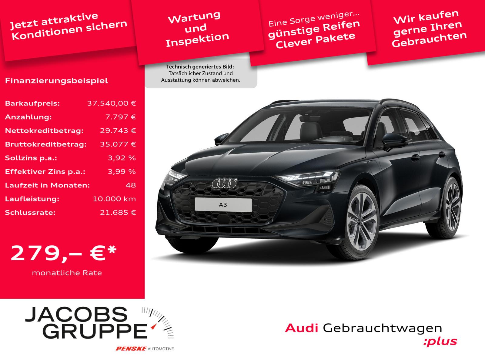 Audi A3 Sportback 40TFSIe ACC/Navi+/Matrix/Kam/VC+
